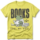 Books & Coffee Frog Tee thumbnail 23