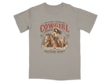 Cowgirl Forever" Western Spirit Graphic T-Shirt thumbnail 8