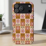 Retro Mod Floral MagSafe® Phone Case thumbnail 3