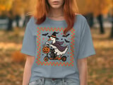 Silly Goose Shirt -Spooky Goose T-Shirt, Halloween Goose, Witchy Cat Tee, Halloween Costume Tee, Bat Star Tee, Pumpkin T-Shirt, thumbnail 6