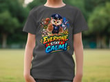 Everyone Stay Calm Officer Hoot the Owl Tee thumbnail 20
