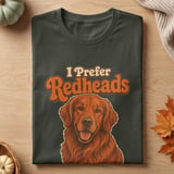 I Prefer Redheads Tee thumbnail 4