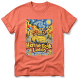 Here We Gogh, Ladies ~ Comfort Colors Premium Tee thumbnail 4