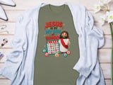 Jesus Is By My Side At Bingo Tee thumbnail 1