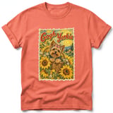 Gogh Yorkie ~ Comfort Colors Premium Tee thumbnail 4