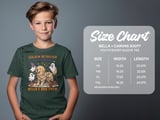 Cute Golden Retriever Halloween Sweatshirt, Spooky Ghosts and Candy, Dog Lover Fall Apparel, adult and kid size t-shirts thumbnail 6