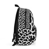 Cow Print Backpack & Spiral Notebook Set, Aesthetic Y2K Back to School Farm Animal Pattern Diary Journal thumbnail 5