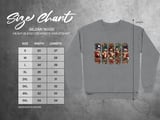 Vintage Black Santa Christmas Brushstroke African American Santa Sublimation Design, Nostalgic Holiday  thumbnail 13
