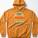 Pickleball Gildan Fleece Hoodie, If You're Looking For A Soft Serve Go Get Ice Cream, Pickleball Court Pullover thumbnail 9