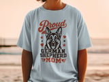 Proud German Shepherd Mom Tee thumbnail 4