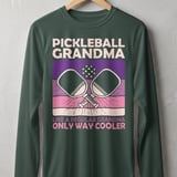 Pickleball Sport-Tek Long Sleeve Tee, Pickleball Grandma Like a Regular Grandma Only Way Cooler, Sun Shield Shirt thumbnail 7