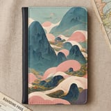 Pastel Mountain Landscape Passport Cover thumbnail 5