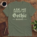 Ask Me About My Gothic Books Softstyle Tee thumbnail 8