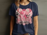 Faux Patchwork Warrior Heart Tee thumbnail 14