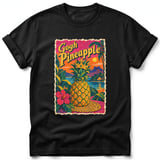 Gogh Pineapple ~ Comfort Colors Premium Tee thumbnail 1