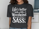 Woodwind & Sass Clarinet Life Graphic Tee thumbnail 13
