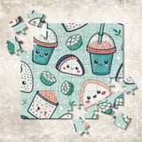 Sweet Sushi & Boba Kawaii Digital Design Size Bundle Png thumbnail 11