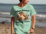 Golden Retriever Couch Potato Tee thumbnail 4