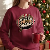Wild and Proud Football Mama Tee thumbnail 12