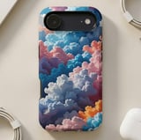 Dreamy Pastel Clouds MagSafe® Phone Case thumbnail 4