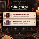 The Emberlark Ledger — Interactive Romantasy Book Tracker & Reading Journal | Import from Goodreads, Works Offline, No Subscription thumbnail 9