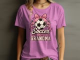 Coquette Soccer Grandma Tee thumbnail 7