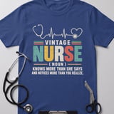 Vintage Nurse Definition Tee thumbnail 3