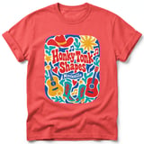 Honky Tonk Shapes ~ Comfort Colors Premium Tee thumbnail 3