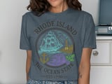 Rhode Island The Ocean State T-Shirt thumbnail 11