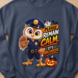 Halloween Officer Hoot the Owl Sweatshirt thumbnail 7