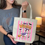 Just a Witchy Goose Tote Bag thumbnail 7