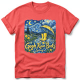 Gogh Rain Boots ~ Comfort Colors Premium Tee thumbnail 3