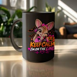 Keep Calm Im On The Line Dispatcher Mug thumbnail 16