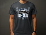 B-52 Stratofortress Shirt, US Air Force Military Bomber T-Shirt, Aviation Veteran Gift, Patriotic Airplane Graphic Tee for Men Dad thumbnail 4