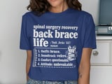 Back Brace Life Tee thumbnail 4