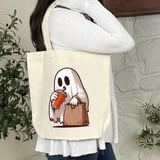 Ghost Snack Run Tote Bag thumbnail 7