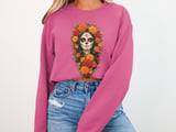 Floral Sugar Skull Catrina Tee thumbnail 12