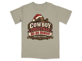 Cowboy Christmas Ho Ho Howdy Tee thumbnail 7