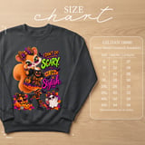 Sally the Squirrel Stylish Halloween Sweatshirt thumbnail 14