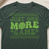 Pickleball Sport-Tek Performance Tee, Just One More Game, Court Apparel thumbnail 5