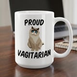 Proud Vagitarian Mug – Adult Humor Gift thumbnail 1