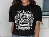 Halloween Wedding Bride Squad Tee thumbnail 1
