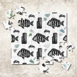 Digital Pattern, Fish Pattern, Crab Pattern, Wood Pattern, Sea Glass Pattern, Digital Bundle, Seamless Pattern, Sublimation Design thumbnail 7