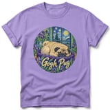 Gogh Pug ~ Comfort Colors Premium Tee thumbnail 6