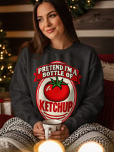 Pretend I'm A Bottle Of Ketchup Tee thumbnail 11