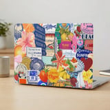Vintage Vacation Collage MacBook Case thumbnail 4