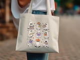 Bookish Ghosts Tote Bag thumbnail 1
