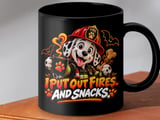 I Put Out Fires And Snacks Mug thumbnail 8