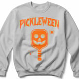Pickleball Gildan Crewneck Sweatshirt, Pickleween, Court Warm Up Graphic Apparel for Halloween Matches thumbnail 7