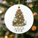 Pickleball Christmas Ornament 2026, The Year I Learned Pickleball Keepsake, Sport Lover Holiday Tree Decor, Pickleball Player Gift thumbnail 3